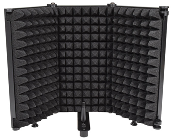 Foldable Microphone Isolation Screen with% 