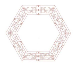 TRIO 220 HEXAGON - NO STRAIGHTS 