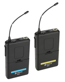 Quad UHF Handheld & Beltpack Mic Sys 