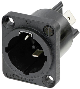 PowerCON TRUE1 Male Chassis Connector 