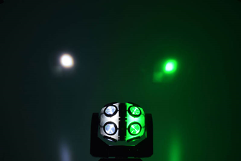 Orbital RGBW & UV LED Moving Head 