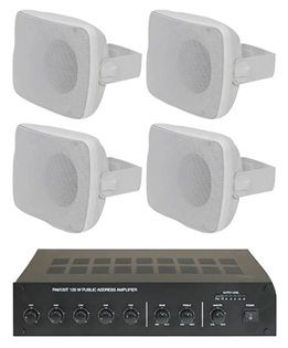 Outdoor Background PA System  