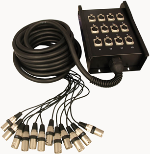 12 INPUTS STAGE BOX SNAKE (INPUTS ON 