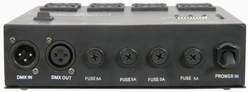 4 CHANNEL DMX RELAY PACK 