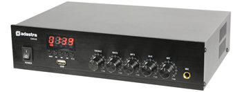 Digital 100v Mixer-Amp with USB and FM 
