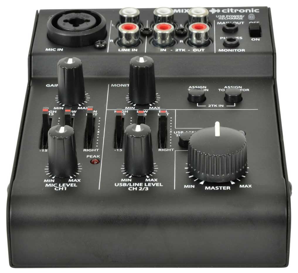 2 Channel Battery Powered Mixer Mini Mixers Distributors