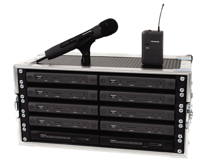 Trantec S416 Rack n Ready Set Including Remote Kit Radio Mics