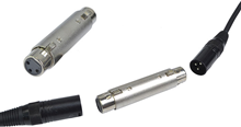 XLR Female to XLR 3 Pin Female In-Line Joiner For Changing Gender