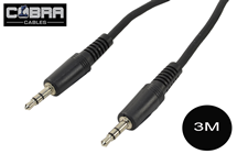 3.5mm Stereo Jack To 3.5mm Stereo Jack Lead – Various Cable Lengths
