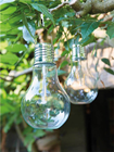 LED Solar Filament Glass Bulb 