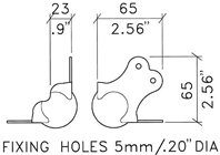 2 ARM BALLCORNER MATCHES F47 