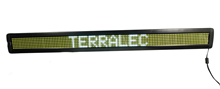 WHITE LED MOVING MESSAGE BOARD 
