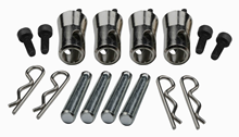 CHROME TRUSS BOX COUPLER SET 
