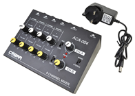 8 Channel Line and Microphone Mixer by 
