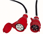 32 AMP CEE EXTENSION CABLE 32 AMP 5 PIN