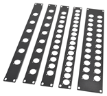 1U XLR Socket Panel D Type - Availab 