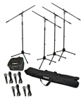 Complete Dynamic Microphone Set 