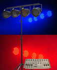 LED STAGE LIGHTING KIT WITH 4 PAR56 