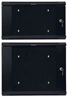 Hinged 19 Rack Cabinet with Easy Ac 