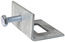 Window Bracket for Slotted Channel with% 
