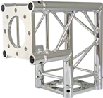 CHROME DECO TRUSS 2 WAY CORNER 
