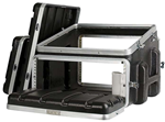 ABS FLIGHT CASE 10   4   6 UNITS 