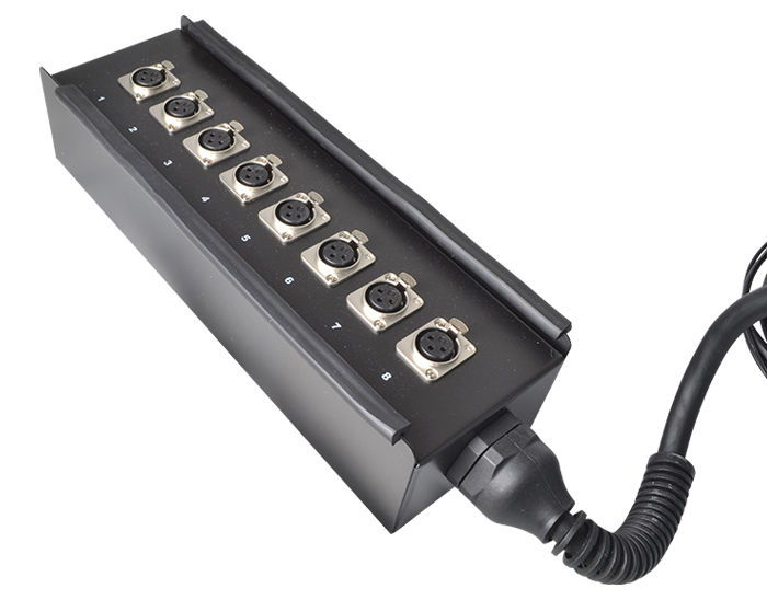 8 Input Stage Box Snake With Metal Connectors Ident INPUTS Only 10m ...