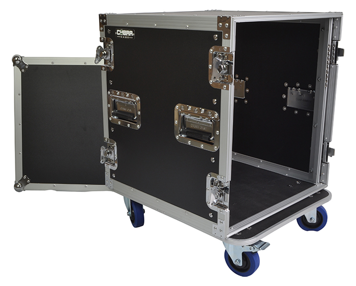 19 12U Rack Flight Case 520mm - Flight Cases