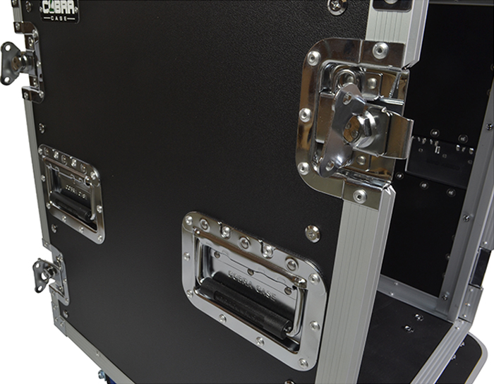 19 12U Rack Flight Case 520mm - Flight Cases