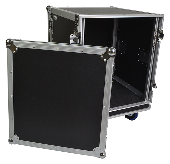 19 12U Rack Flight Case 520mm - Flight Cases