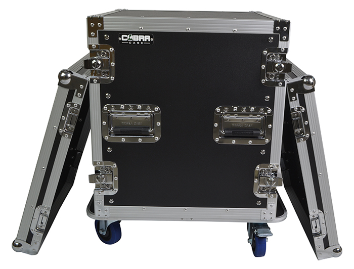 19 12U Rack Flight Case 520mm - Flight Cases
