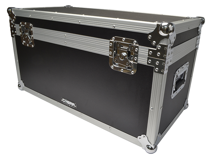 FLIGHT CASE DJ FLIGHTCASE DA PALCO 76 X 69 X 60 Cm CON RUOTE 12U RACK 19 - Foto 4