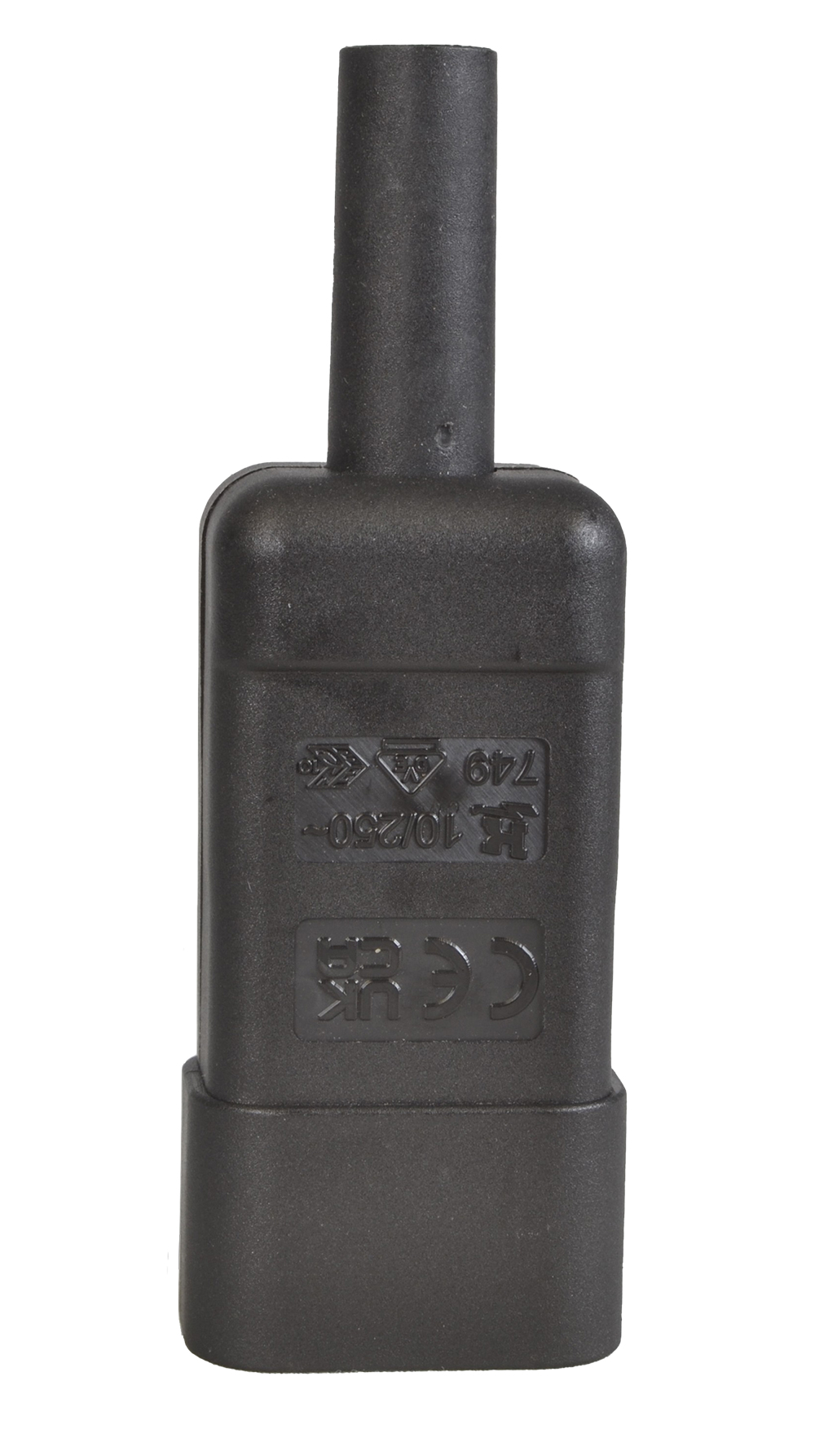 IEC Male In Line Plug With Easy Screw Terminal Wire Connections - Power ...