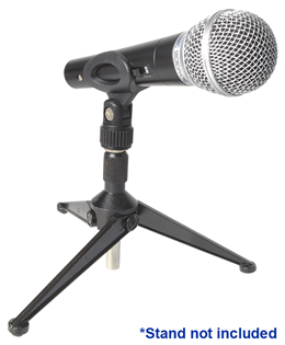 Vocal Microphone Dynamic , Metal Body With Switch - Supplied With Cable