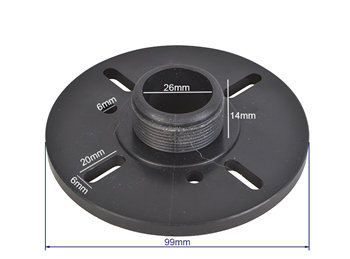 Compression Horn Driver Adaptor Converts Non-Threaded Drivers to Threaded 1 3/4