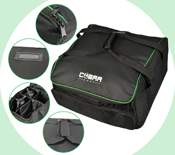 Lighting Equipment Bag Padded 430 x 430 x 216mm