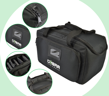 Partitioned Padded Bag for Flat LED Lights