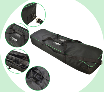 Dual Speaker Stand Bag with 10mm Padding by Cobra Case -1200 x 300 x 170mm