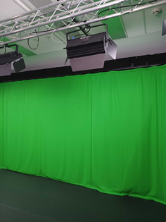 Green Screen Chroma Key Fabric Molton 3M Width