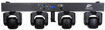 4 Way Moving Head Bar with RGBW LEDs 
