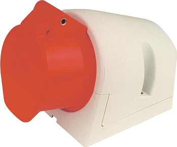 5 Pin (3PH N E) CEE Connector Wall%2 