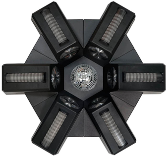 Radiance LED Effect Light with Quad Co 