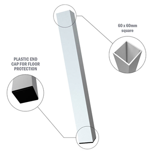 Global Stage 60mm Square Leg 