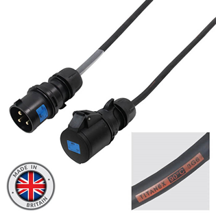32A Male to 32A Female Power Cable - 