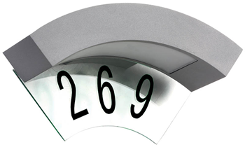 House Number LED Wall Light 240V 