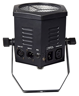 HexaPAR LED Par Can with 40W RGBW LE 