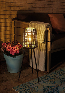 Rechargeable Outdoor Garden Lamp with De 
