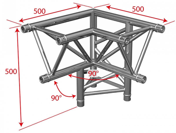 Contestage Trio290 50mm Truss 3 Way Co 