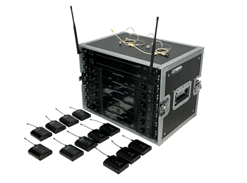 12 Way Wireless Microphone Set with Be 