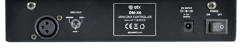 QTX DM-X6 DMX Par Controller 